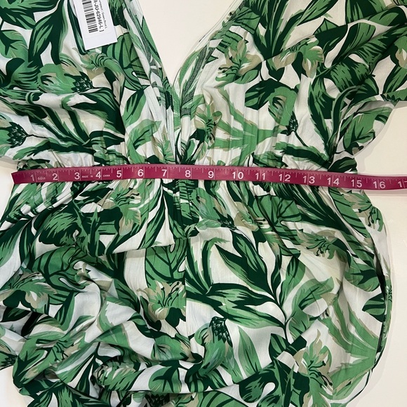 Baltic Born Byron green print wide leg jumpsuit - Picture 13 of 15